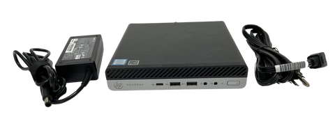 HP ProDesk 600 G4 MiniPC i5-8500 8GB 256SSD W/AC Adapter 4FZ41UT