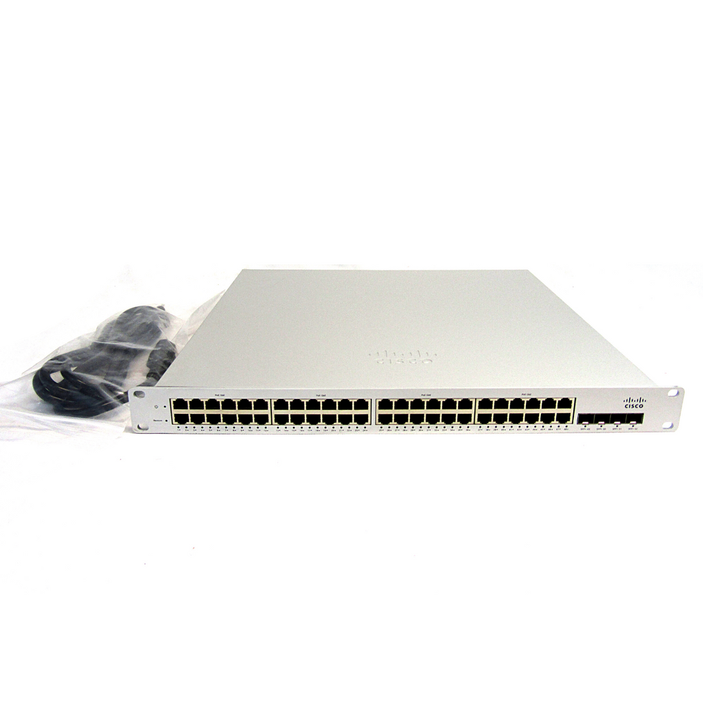 Cisco Meraki MS320-48LP 48 port PoE Ethernet Network Switch W/ Power Slot UNCLAIMED