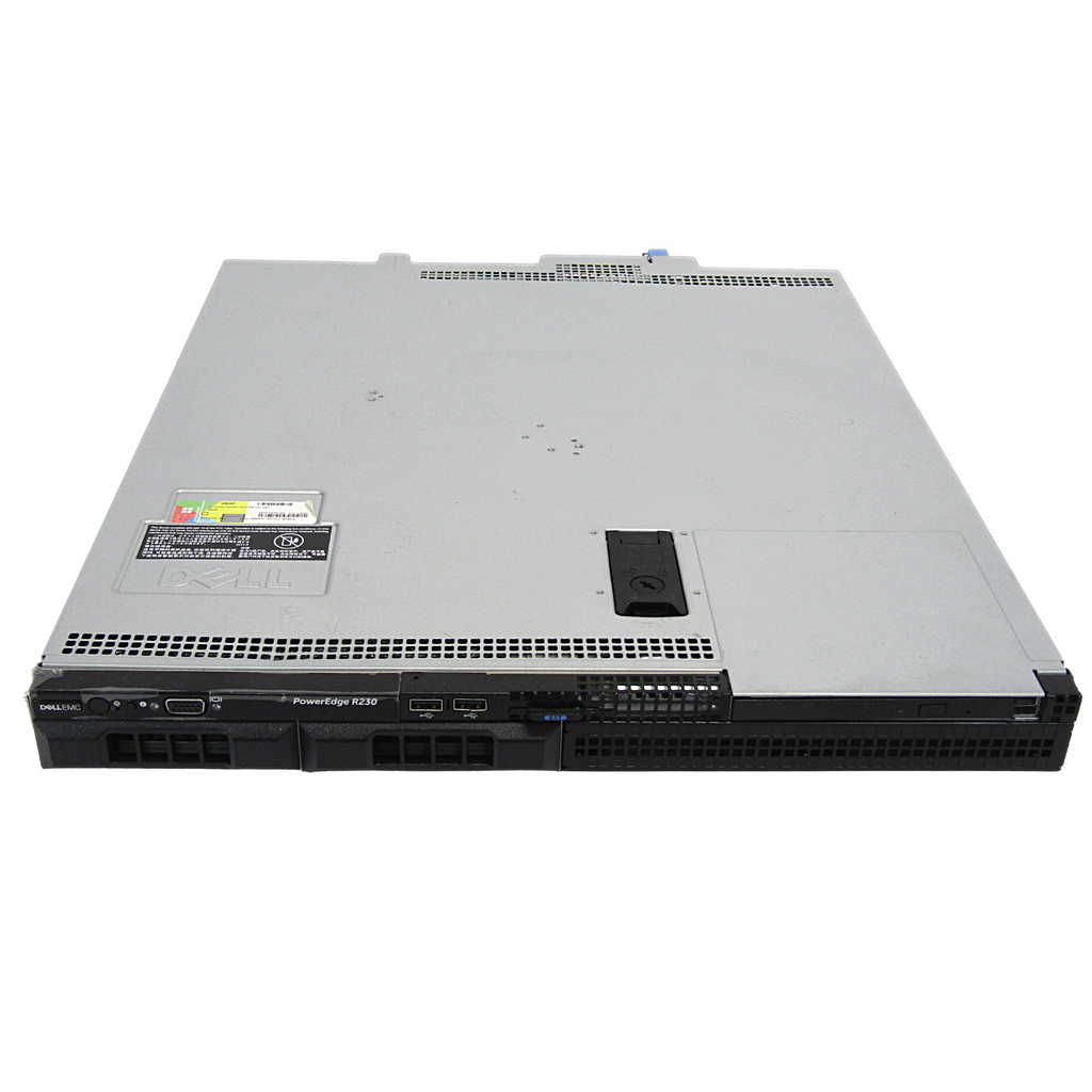 Dell PowerEdge R230 Server w/ Intel Xeon E3-1230 v6, 4GB DDR4 & 2x500GB HDD
