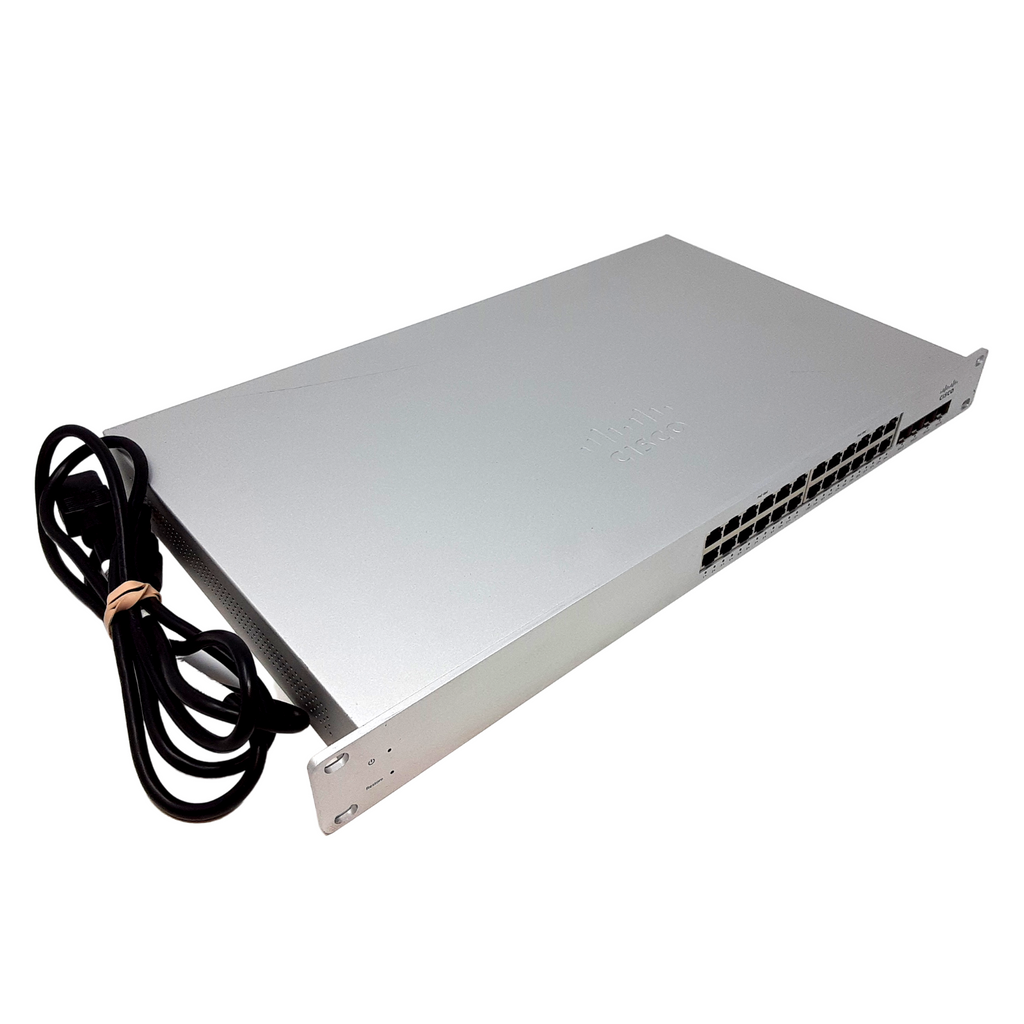 Cisco Meraki MS320-24P-HW 24 Port Gigabit Ethernet Switch +4 SFP Ports UNCLAIMED