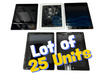 Bundle of 25 Apple Ipad A1458 4th Gen 16GB 9.7" for parts
