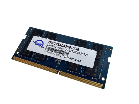 OWC 16GB DDR4 2400MHz PC4-19200 SODIMM Memory NEW - Micron - iMac/Mac Compatible