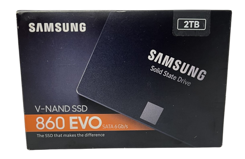 New Samsung SSD 860 EVO 2TB 2.5 Inch SATA III Internal SSD (MZ-76E2T0B)