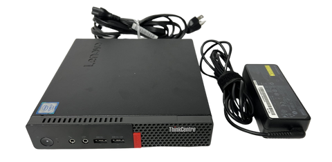 Lenovo ThinkCentre M910q Intel i7 16GB RAM 256GB HDD W/ AC Adapter