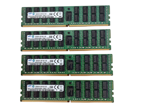 Samsung 64GB (4X16GB) PC4-17000 DDR4 2133 ECC Server Memory M393A2G40DB0-CPB0Q
