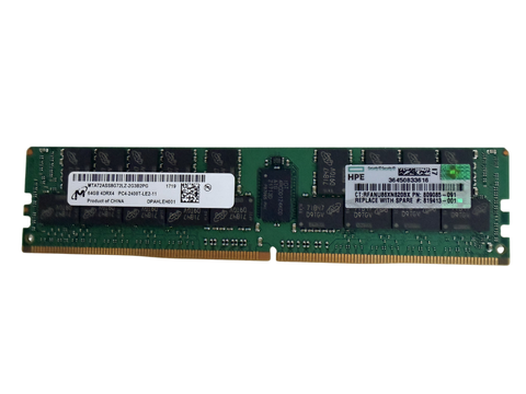 Micron MTA72ASS8G72LZ-2G3B2PG 64GB 4DRx4 PC4-2400T ECC Server Memory LRDIMM