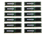 Lot of 12 Samsung Server Memory 32GB 2Rx4 PC4-2400T M393A4K40BB1-CRC0Q