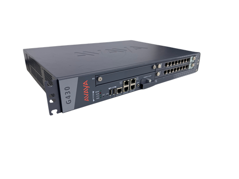Avaya G430 Media Gateway 700506958 W/ MM714B MM711 Modules