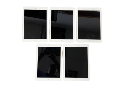 Lot of 5 Apple Air 1st Gen, 32GB WiFi 9.7" White Unlocked A1474 Grade A&B Tested