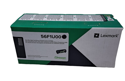 Lexmark Unison 56F1U00 Black Ultra High Yield Toner Cartridge