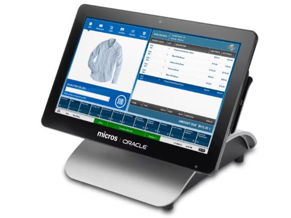 Oracle Micros WorkStation 6 (655x) 7601136 W/Stand i5 8GB RAM 256HDD N ...