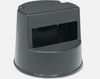 Rubbermaid Rolling Step Stool Curved Design Retracting Casters 16 Dia. X 13 1/2H Black