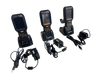 Lot of 3 Datalogic Falcon X3+ with cradle 945250056 94ACC0043