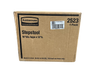 Rubbermaid Rolling Step Stool Curved Design Retracting Casters 16 Dia. X 13 1/2H Black