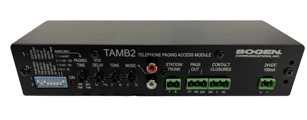 BOGEN Communications TAMB2-PS Telephone Paging Access Module ...