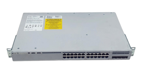 Cisco C9200L-24P-4G-E V01 Network 24-Port Gigabit POE+ 4x1G Switch 1x PSU
