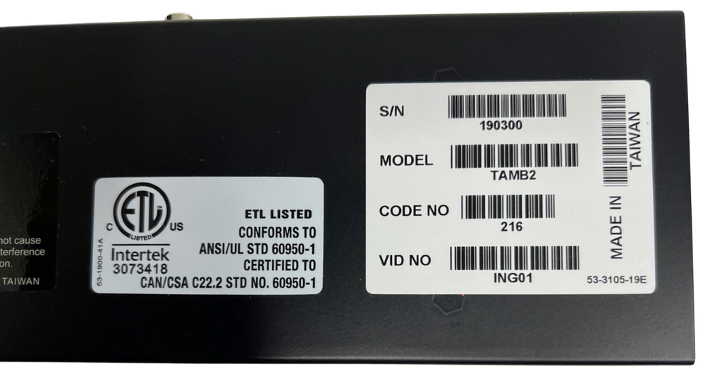 BOGEN Communications TAMB2-PS Telephone Paging Access Module ...