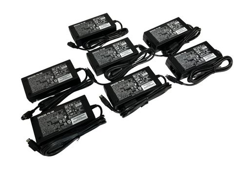 Lot of 7 Epson PS-180 AC Adapter M159B M159A Printer C8255343 TM-T88V M244A NEW