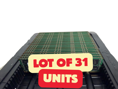 Lot of 31 Samsung Server Memory 16GB 2Rx8 PC4-3200 AA M393A2K43DB3-CWEC0