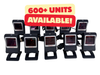 Lot of 100 Honeywell Genesis 7580G-2-N Presentation Barcode Scanner W/Cable