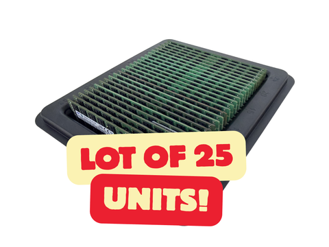 Lot of 25 Samsung 32GB 4DRx4 PC4-2133P-LD0-10 Server RAM M386A4G40DM0-CPB