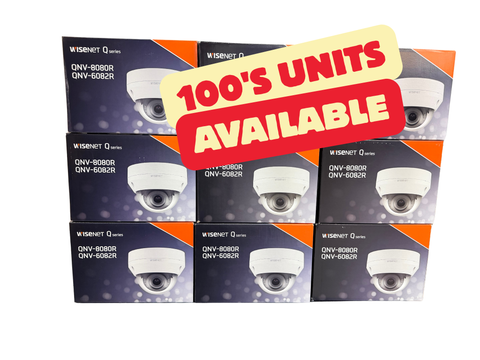 Hanwah Wisenet QNV-8080R 5MP HD Network Camera Dome NEW