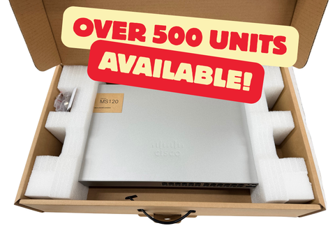 Cisco Meraki MS120-24-HW 24 port switch Brand New UNCLAIMED