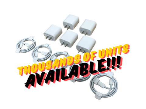 Genuine Apple 20W USB-C Wall Charger Power Adapter - A2305 Pack of 5