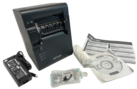 Epson TM-L90 TML90 Plus Receipt Printer M313C with USB Interface W/ AC Adapter