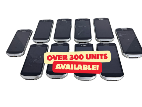Lot of 10 Zebra TC52 Mobile Computer TC520K-1PEZU4P-NA Mobile Computer FOR PARTS