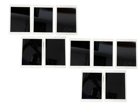 Lot of 10 Apple Air 1st Gen, 32GB WiFi 9.7" for parts A1474