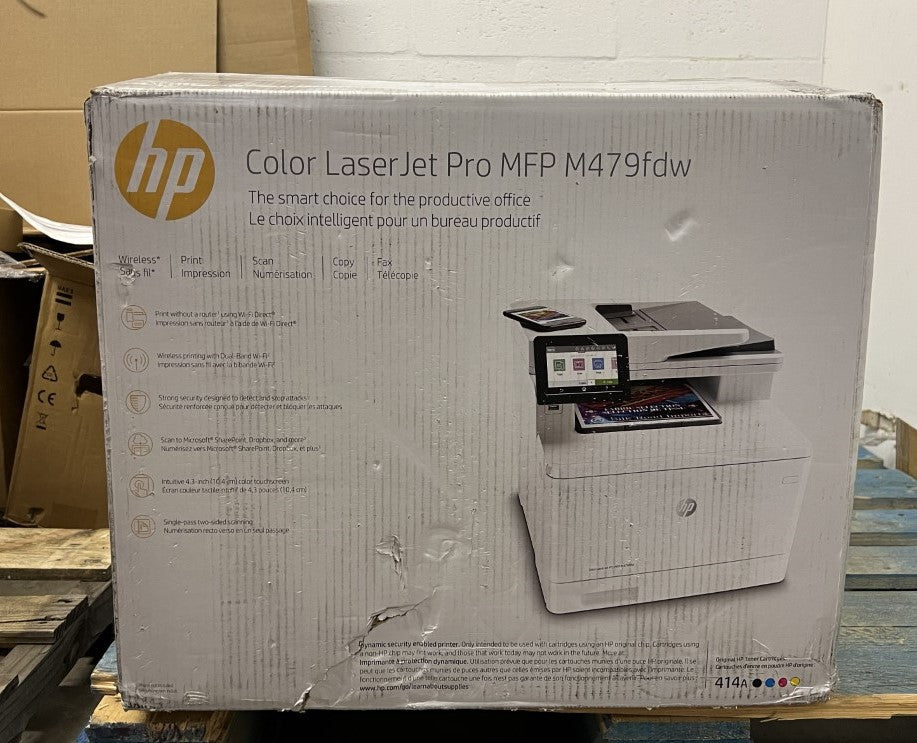 HP Color LaserJet Pro MFP M479fdw All-in-One printer | RetailTechOutlet
