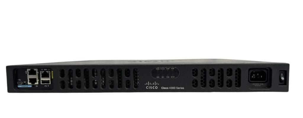 Cisco ISR4331/K9 4331 IP BASE Integrated Services Router No Clock Issu ...