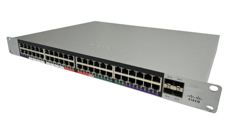 Cisco Meraki MS120-48FP PoE+ Gigabit switch 600-61080 Unclaimed