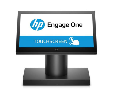 HP ElitePOS G1 141 14" Touch POS Terminal With Base 3965U 4GB 120SSD W10 Engage One