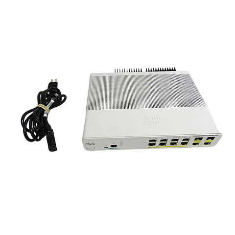 Cisco WS-C2960C-8PC-L - 8 Port PoE 2960C Ethernet Switch