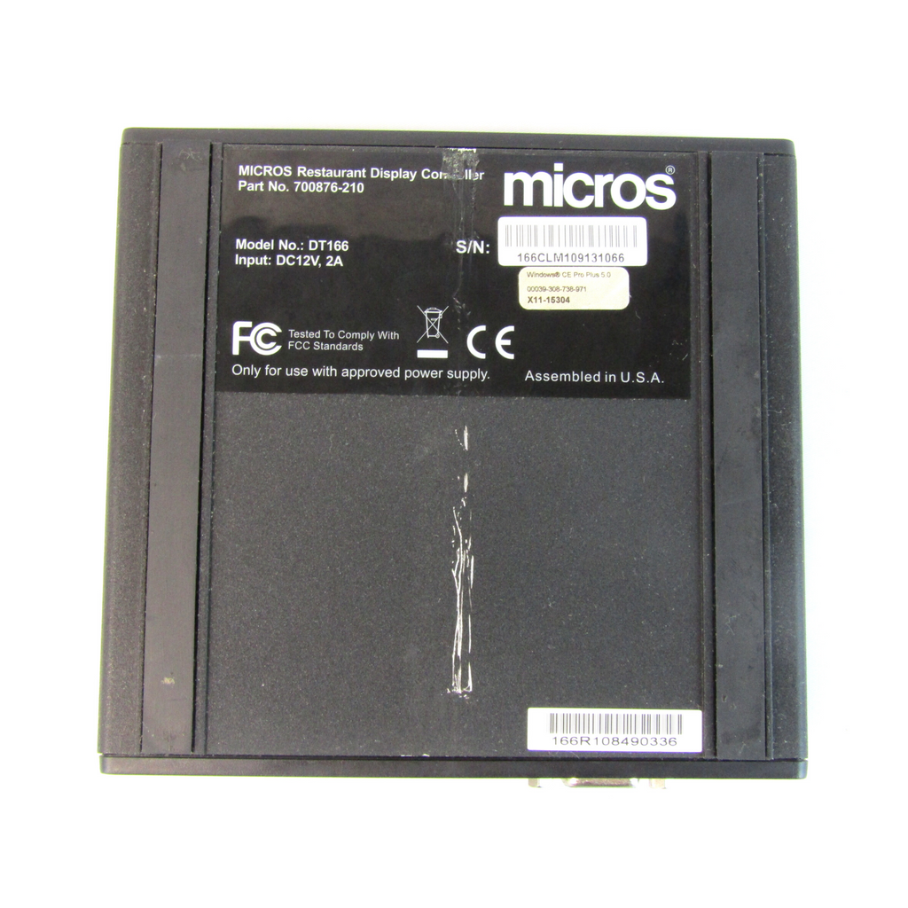 700876-210 Micros DT166 kds Display Controller w/ Power Supply ...