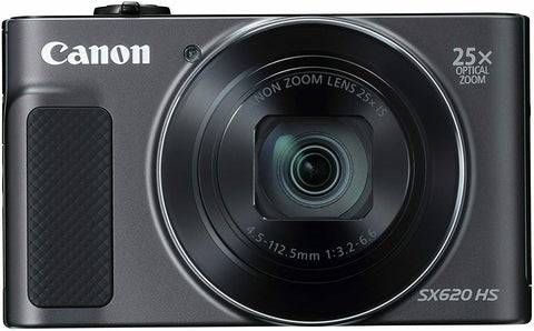 Canon PowerShot SX620 HS 20.2MP Digital Camera 25x Optical Zoom WiFi / NFC Black