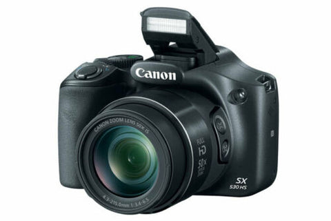 GENUINE. AUTHENTIC Canon PowerShot SX530 HS 16.0-Megapixel Digital Camera, Black
