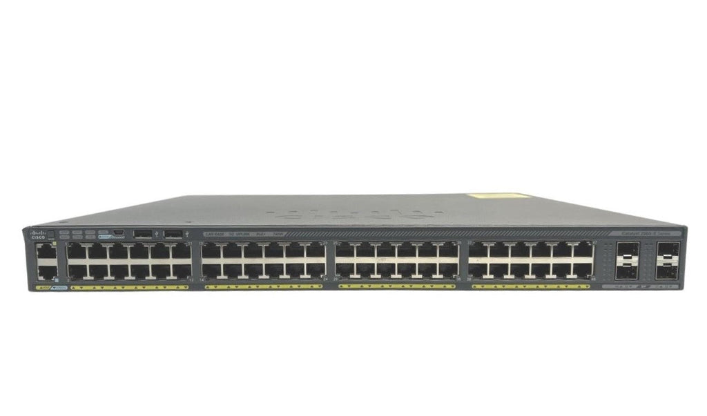 Cisco Catalyst 2960 48 Ports Rack Mountable Switch WS C2960X 48FPS L cisco-catalyst-2960-48-ports-rack-mountable-switch-ws-c2960x-48fps-l